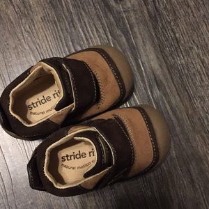 Brown Stride rite baby shoes